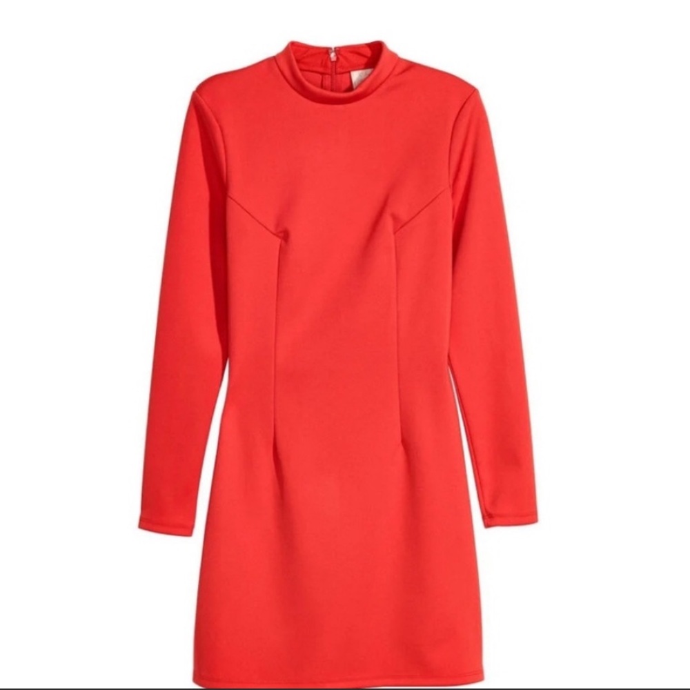 NWT Nicki Minaj X H&M red dress
